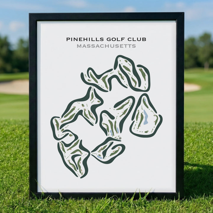 Pinehills Golf Club, Massachusetts - Printed Golf Courses