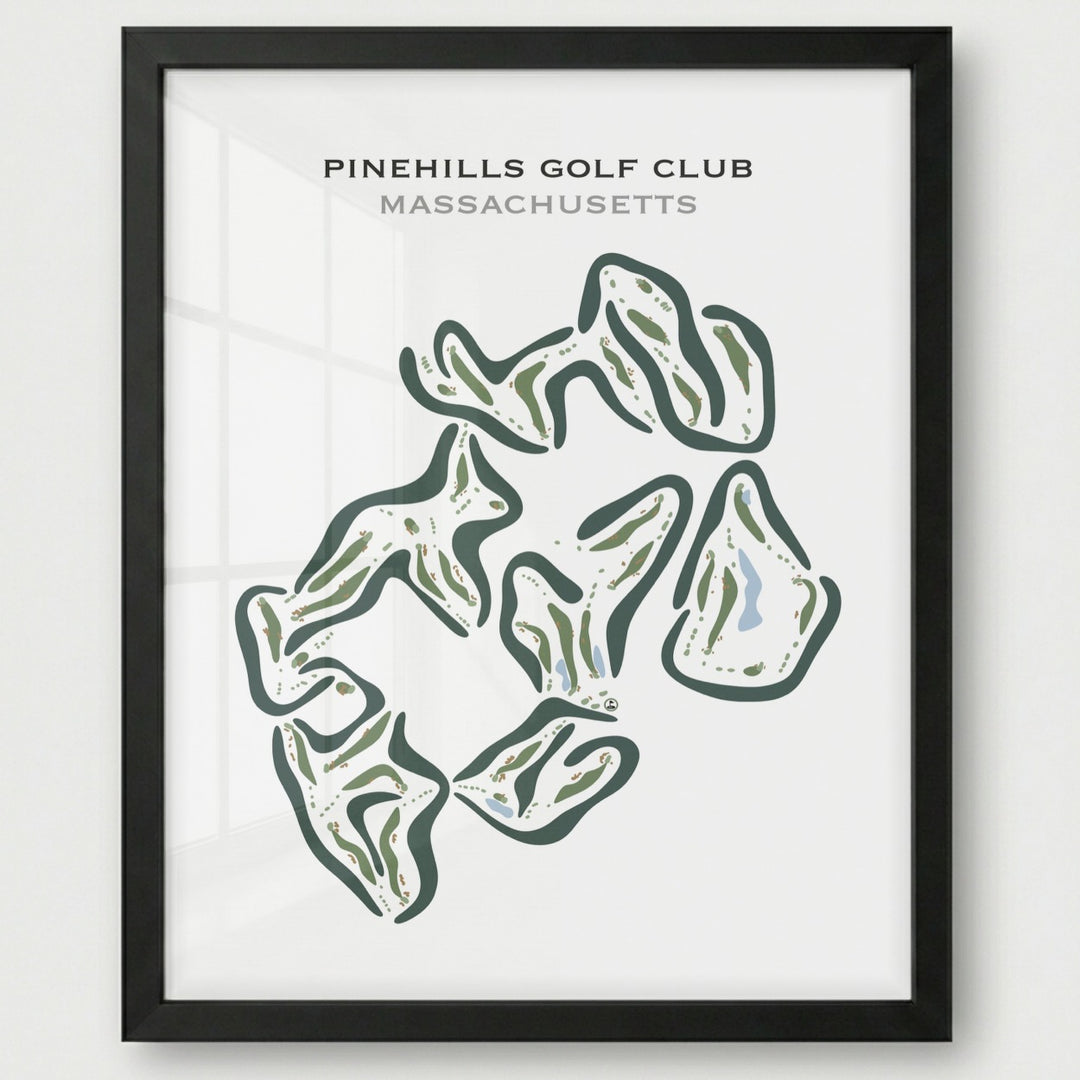 Pinehills Golf Club, Massachusetts - Printed Golf Courses