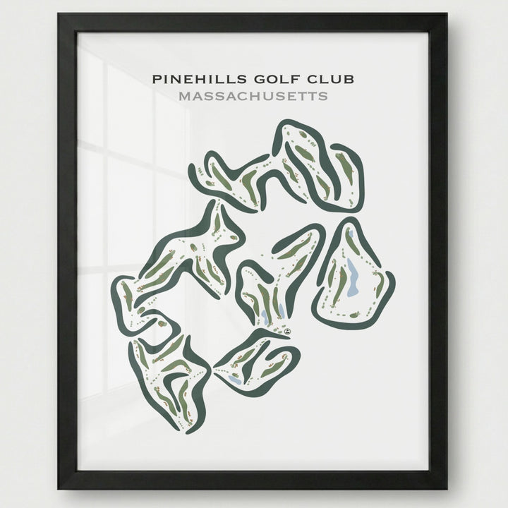 Pinehills Golf Club, Massachusetts - Printed Golf Courses