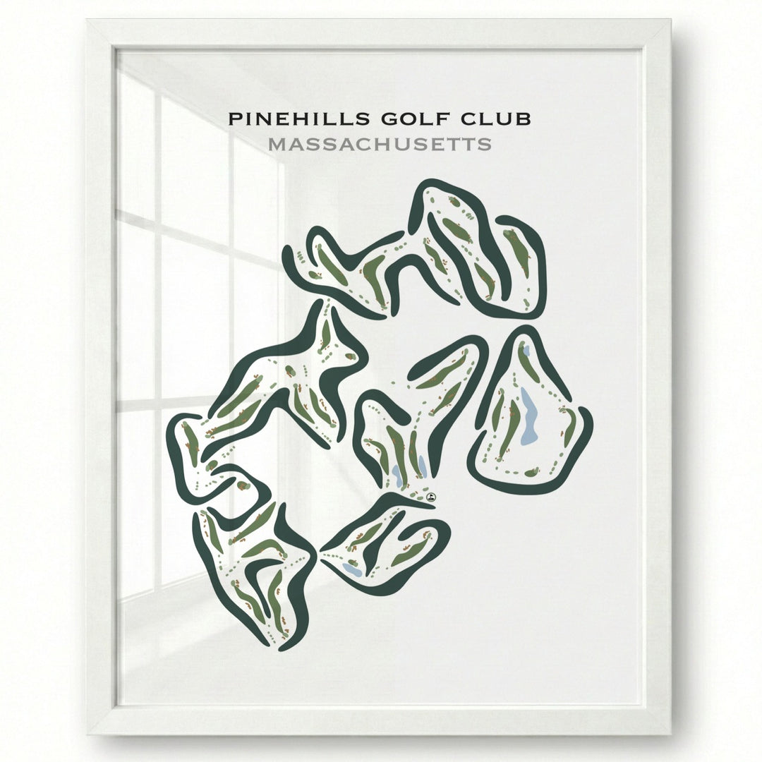 Pinehills Golf Club, Massachusetts - Printed Golf Courses