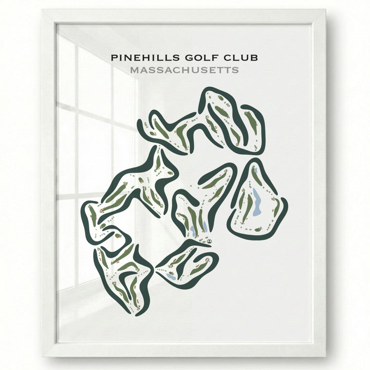 Pinehills Golf Club, Massachusetts - Printed Golf Courses