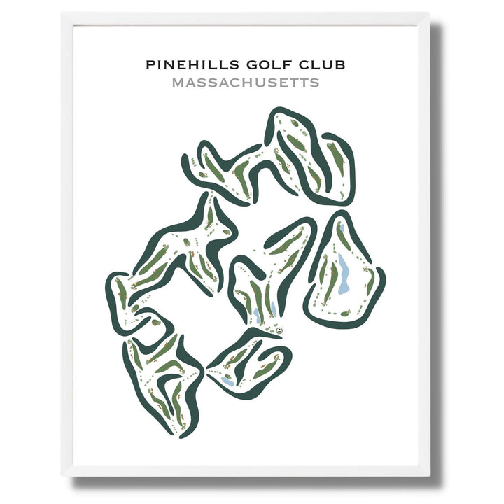 Pinehills Golf Club, Massachusetts - Printed Golf Courses - Golf Course Prints