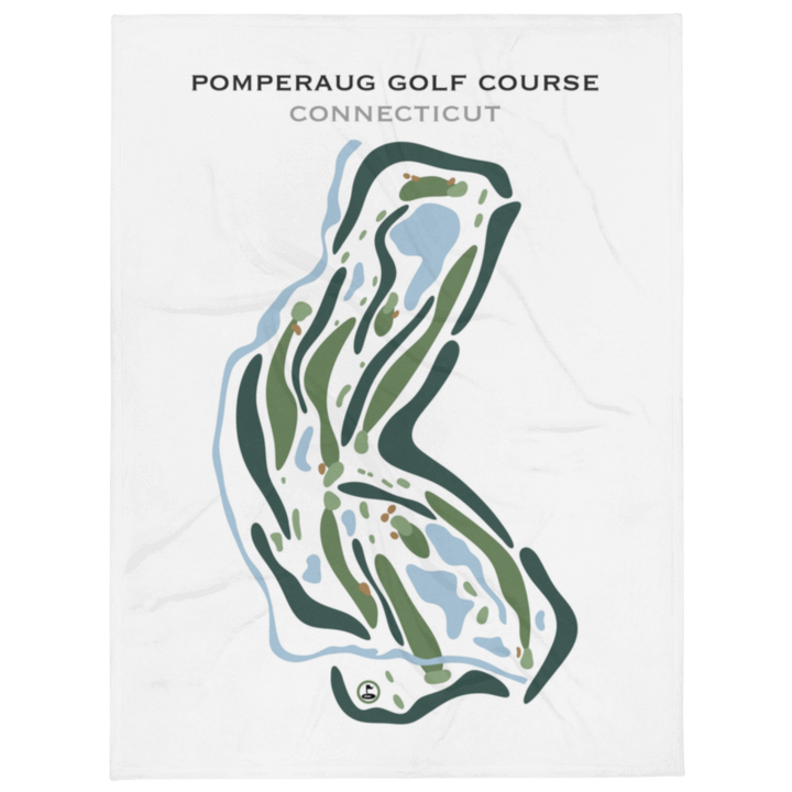 Pomperaug Golf Course, Connecticut - Printed Golf Courses