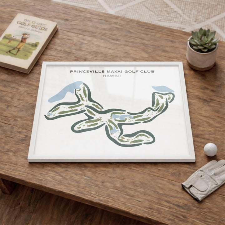 Princeville Makai Golf Club, Hawaii - Printed Golf Courses