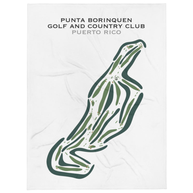 Punta Borinquen Golf & Country Club, Puerto Rico - Printed Golf Courses