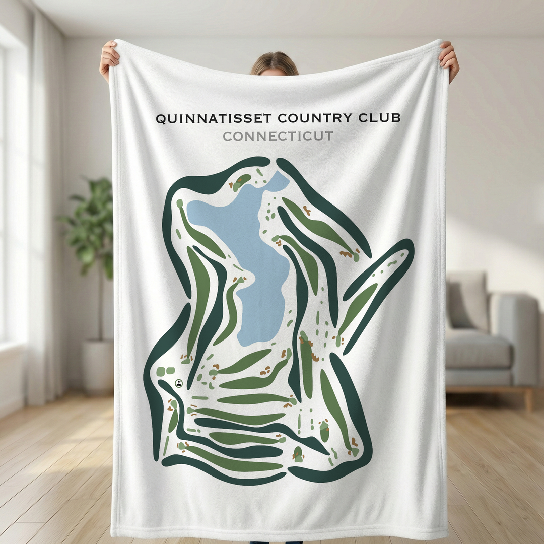Quinnatisset Country Club, Connecticut - Printed Golf Courses
