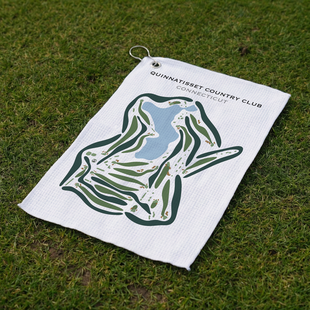 Quinnatisset Country Club, Connecticut - Printed Golf Courses