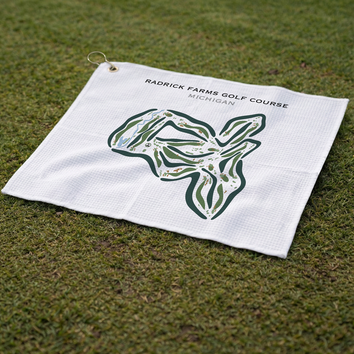 Radrick Farms Golf Course, Michigan - Printed Golf Courses