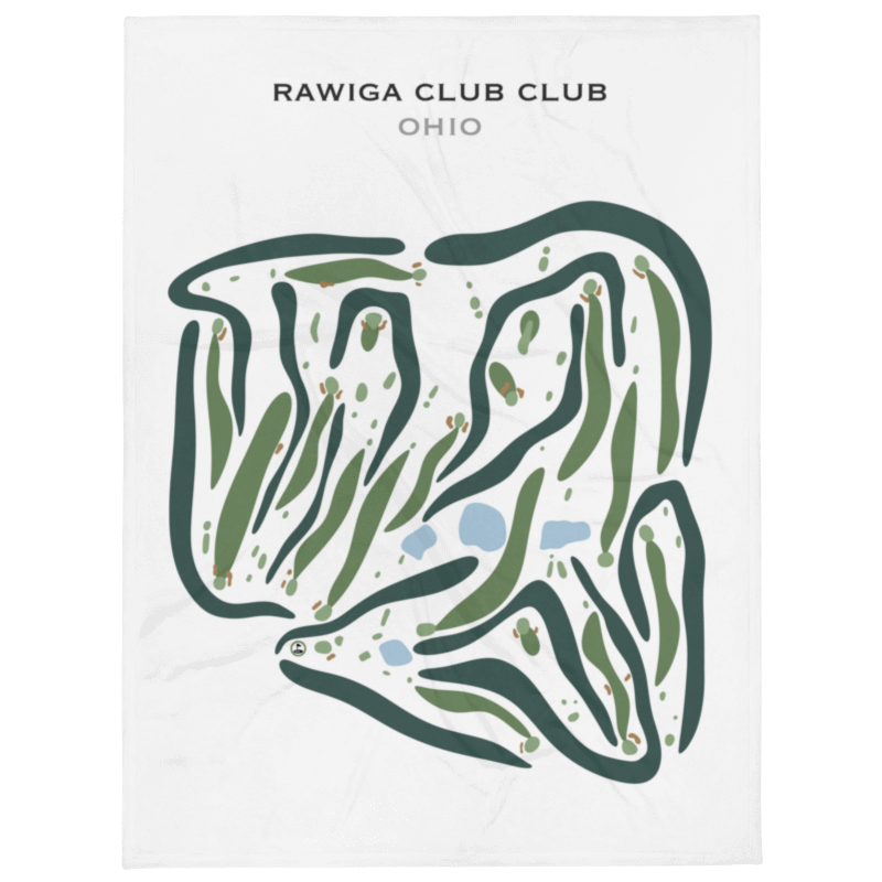 Rawiga Golf Club, Ohio - Printed Golf Courses