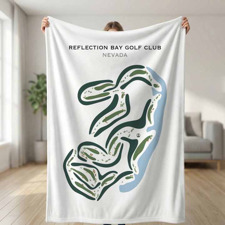 Reflection Bay Golf Club, Nevada - Printed Golf Courses
