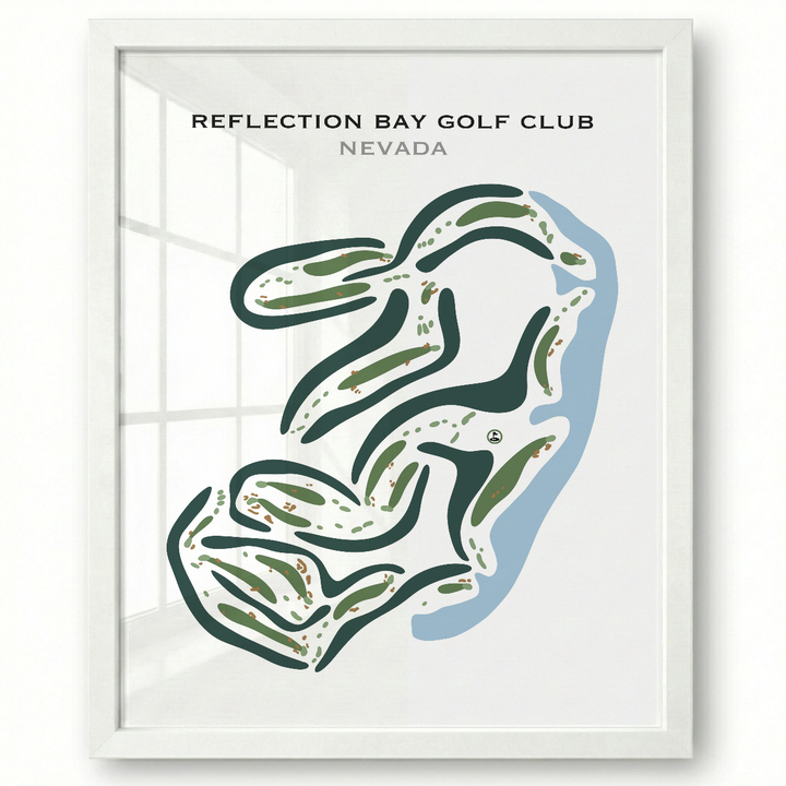 Reflection Bay Golf Club, Nevada - Printed Golf Courses