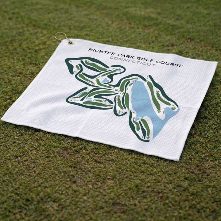 Richter Park Golf Course, Connecticut - Printed Golf Courses