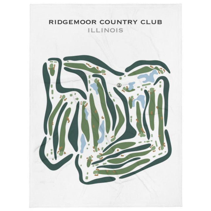 Ridgemoor Country Club, Illinois - Printed Golf Courses - Golf Course Prints