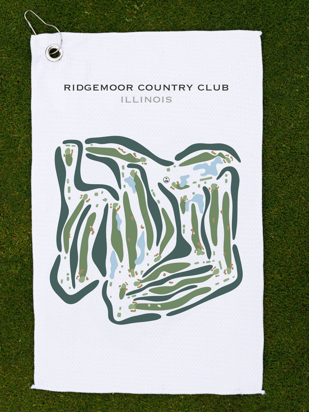 Ridgemoor Country Club, Illinois - Printed Golf Courses