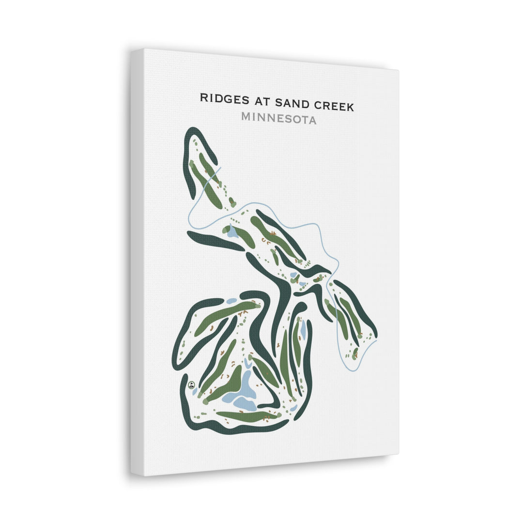 Ridges at Sand Creek, Minnesota - Printed Golf Courses