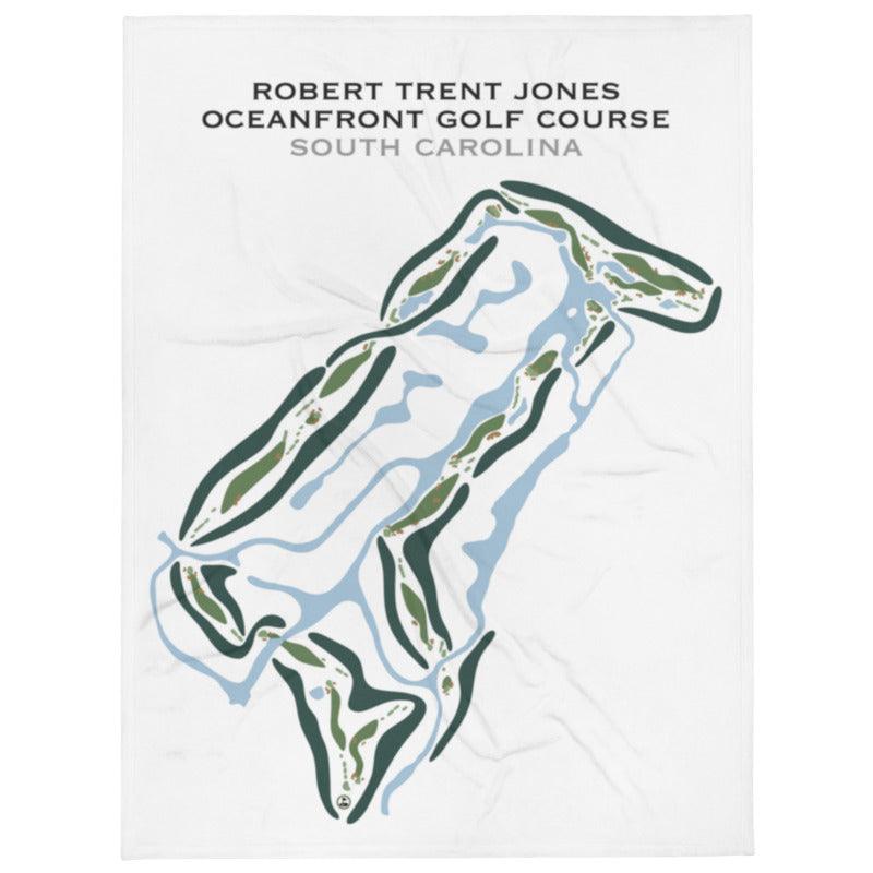 Robert Trent Jones Oceanfront Golf Course, South Carolina - Printed Golf Courses - Golf Course Prints