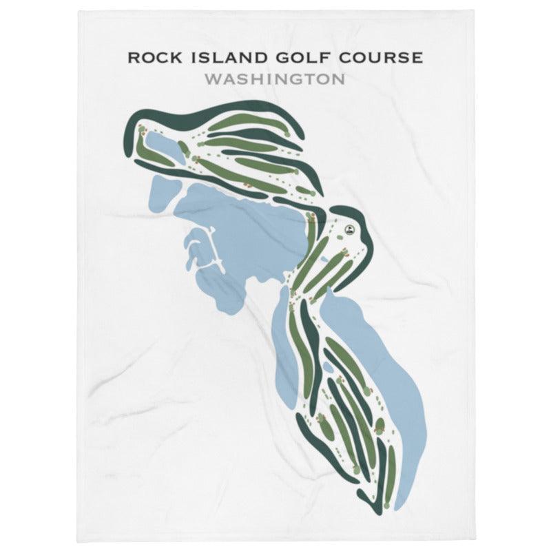 Rock Island Golf Course, Washington - Printed Golf Courses - Golf Course Prints