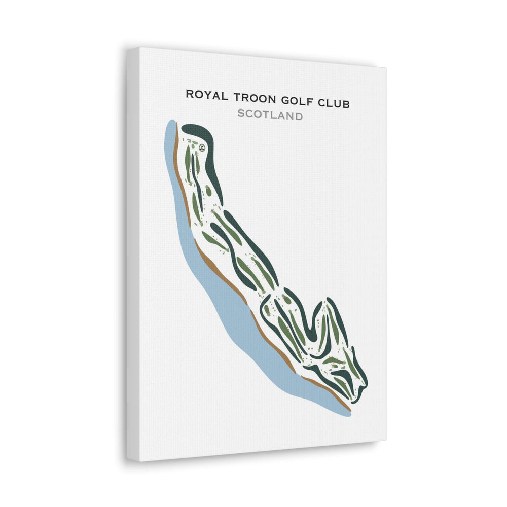 Royal Troon Golf Club, Scotland - Printed Golf Courses - Golf Course Prints