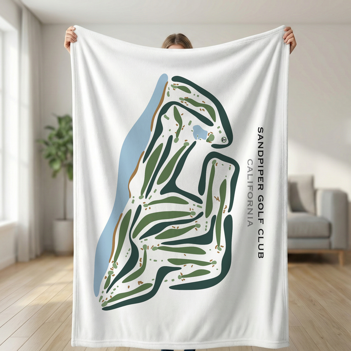 Sandpiper Golf Club, California - Printed Golf Courses