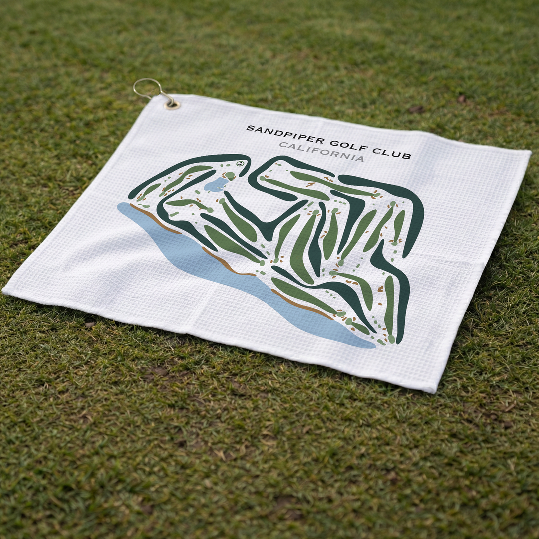 Sandpiper Golf Club, California - Printed Golf Courses