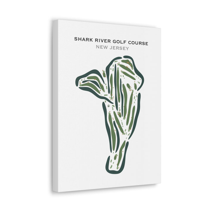 Shark River Golf Course, New Jersey - Printed Golf Courses