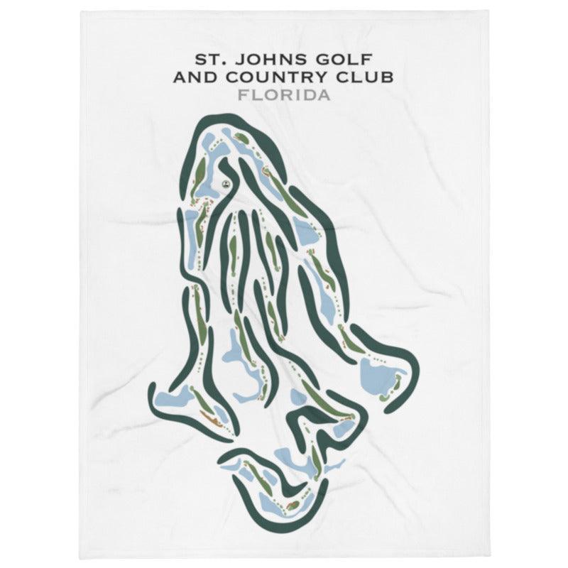St. Johns Golf & Country Club, Florida - Printed Golf Courses - Golf Course Prints