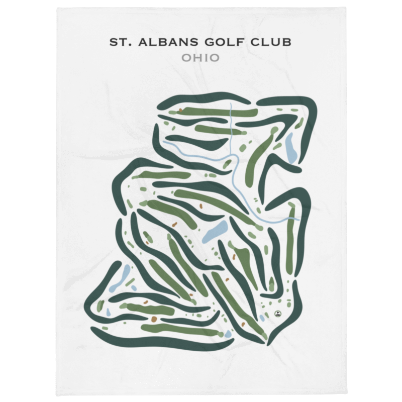 St. Albans Golf Club, Ohio - Printed Golf Courses