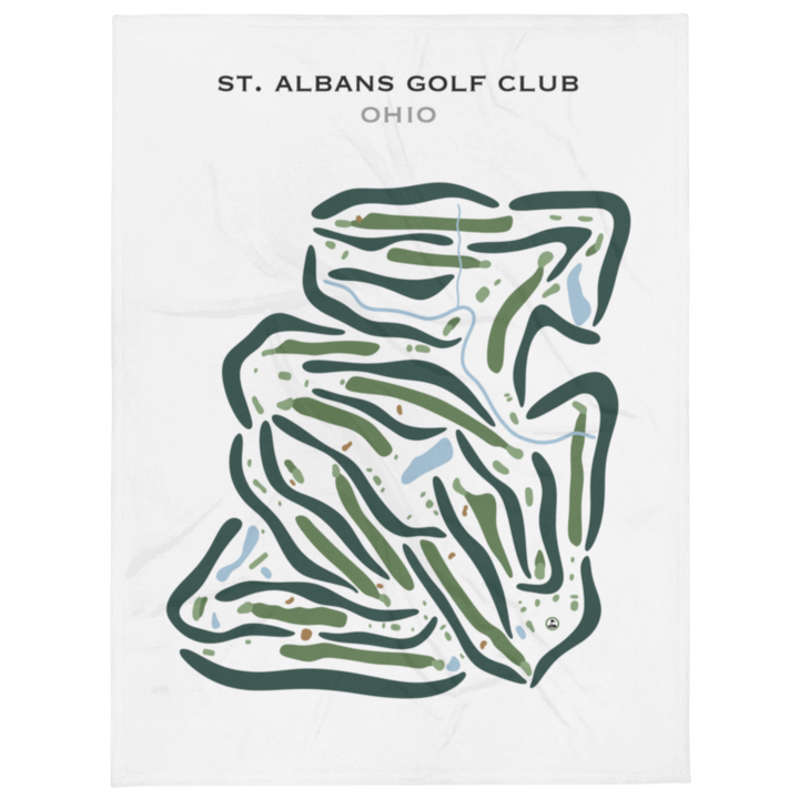 St. Albans Golf Club, Ohio - Printed Golf Courses