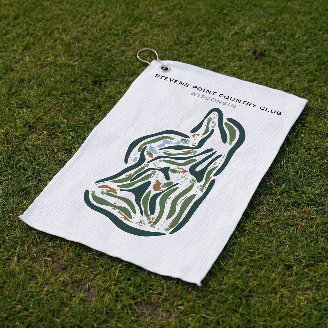 Stevens Point Country Club, Wisconsin - Printed Golf Courses