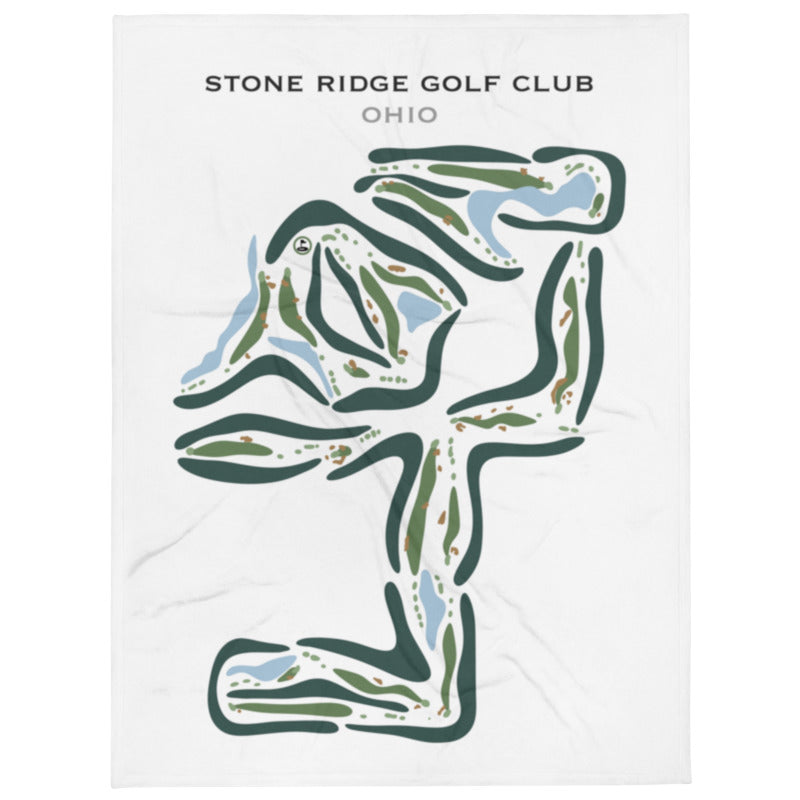 Stone Ridge Golf Club, Ohio - Printed Golf Courses