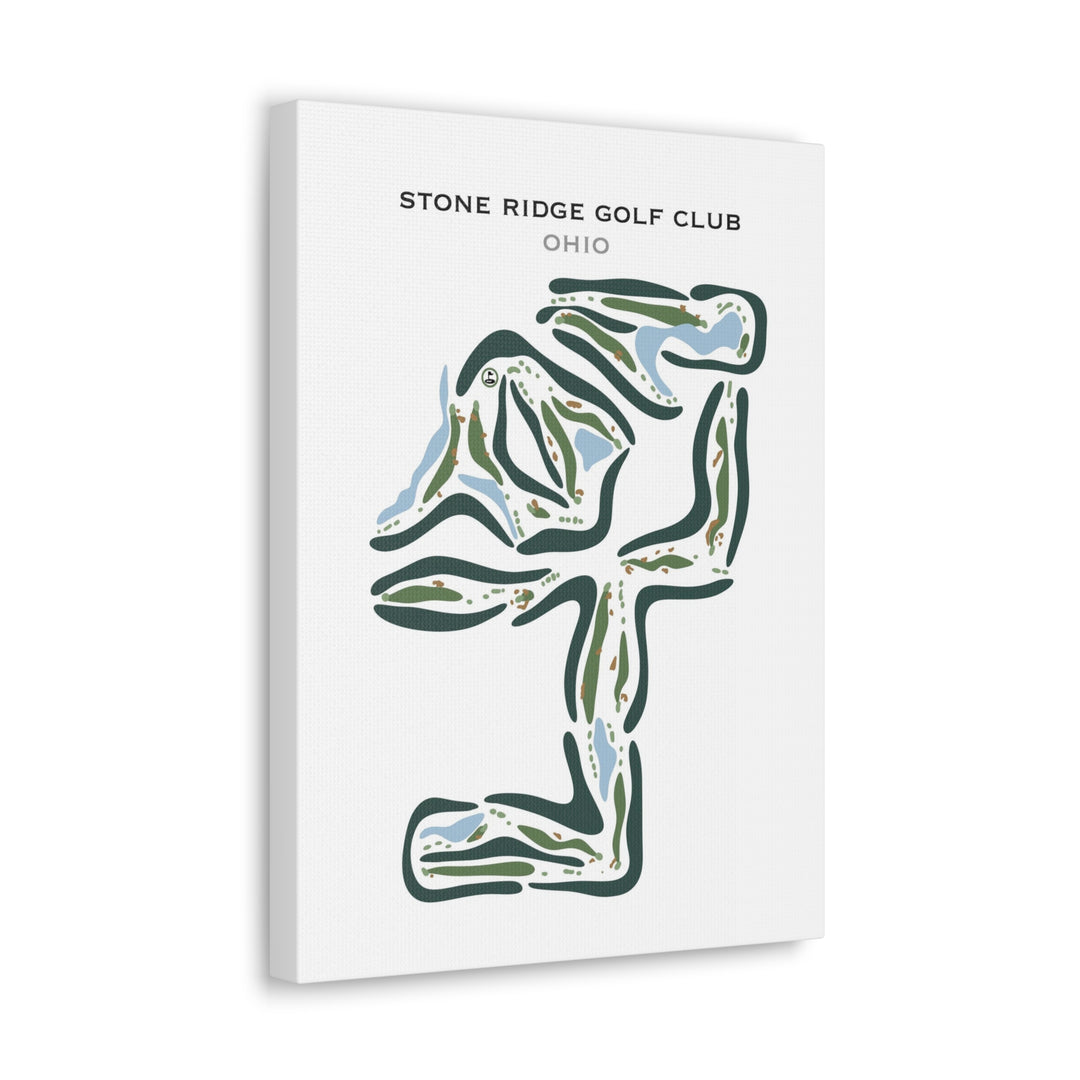 Stone Ridge Golf Club, Ohio - Printed Golf Courses