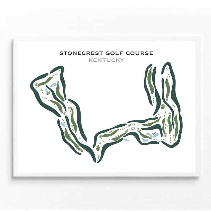 StoneCrest Golf Course, Kentucky - Printed Golf Courses