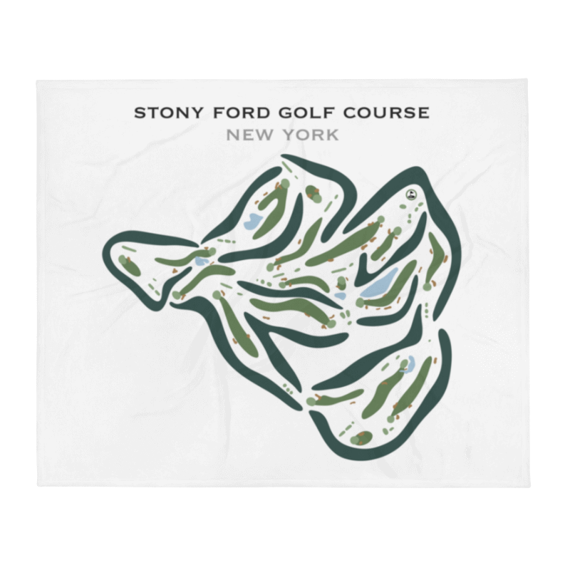 Stony Ford Golf Course, New York - Printed Golf Courses