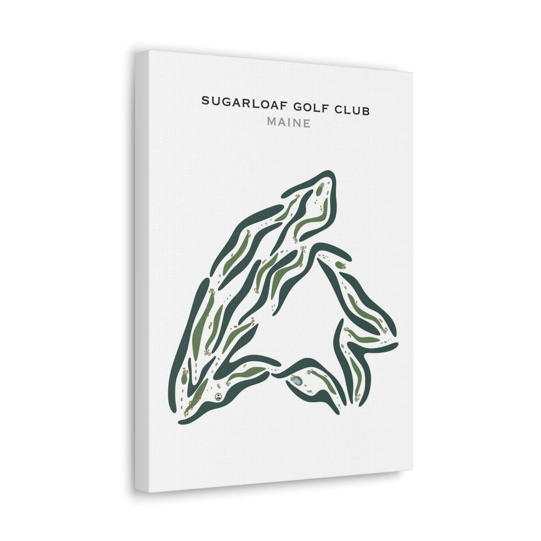 Sugarloaf Golf Club, Maine - Printed Golf Courses - Golf Course Prints