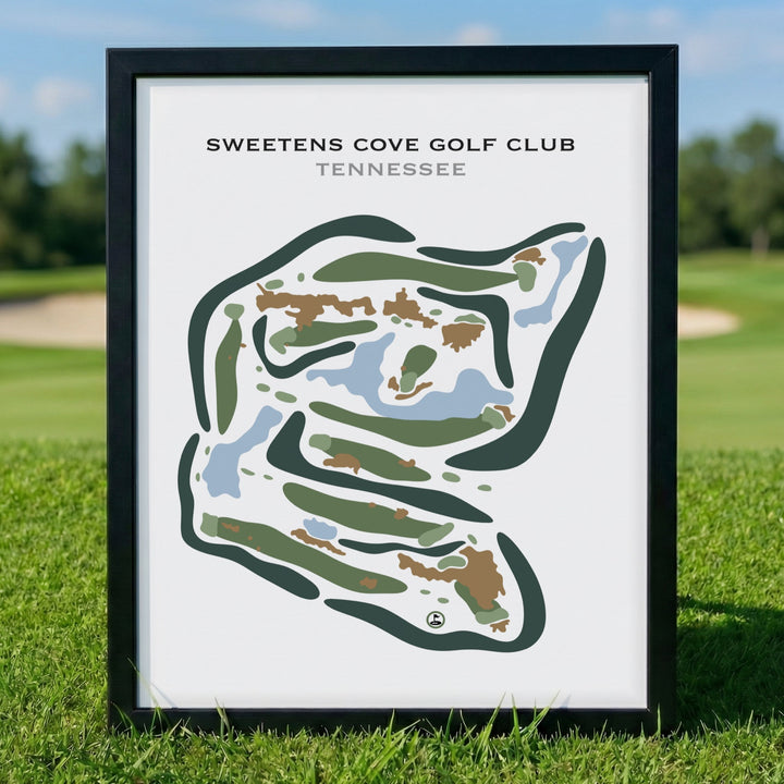 Sweetens Cove Golf Club, Tennessee - Printed Golf Courses
