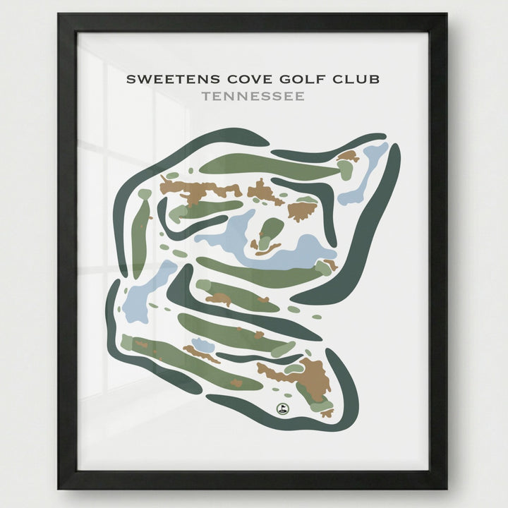 Sweetens Cove Golf Club, Tennessee - Printed Golf Courses