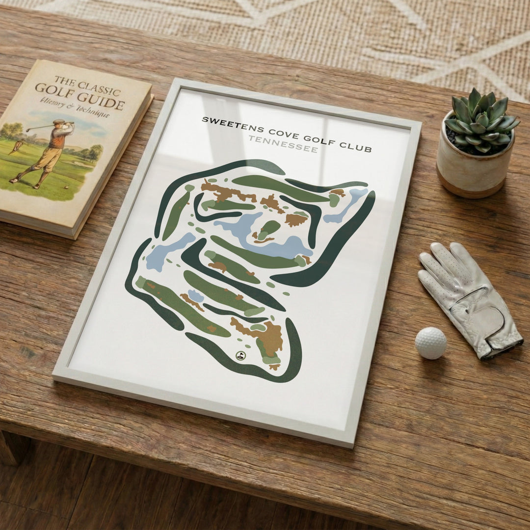 Sweetens Cove Golf Club, Tennessee - Printed Golf Courses