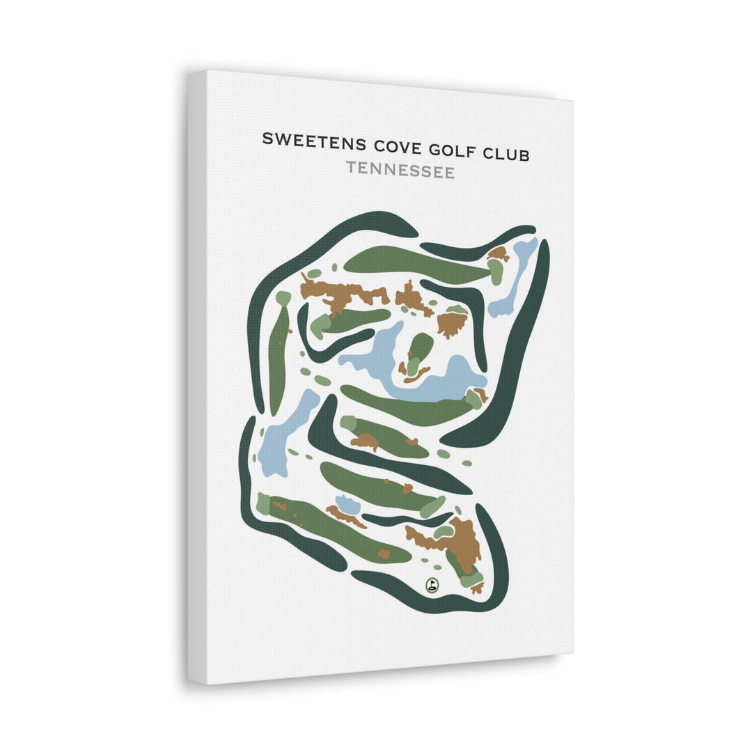 Sweetens Cove Golf Club, Tennessee - Printed Golf Courses - Golf Course Prints