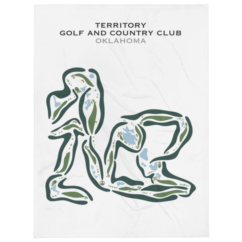 Territory Golf & Country Club, Oklahoma - Printed Golf Courses