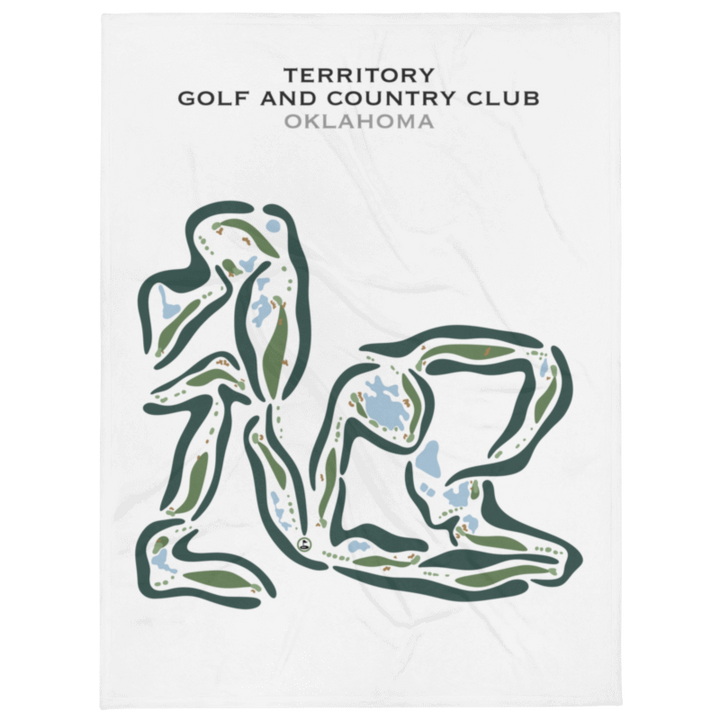 Territory Golf & Country Club, Oklahoma - Printed Golf Courses