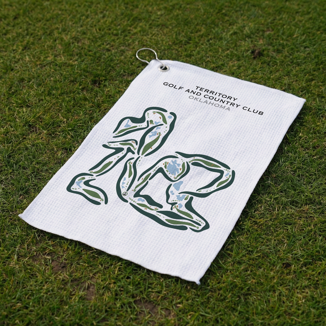 Territory Golf & Country Club, Oklahoma - Printed Golf Courses