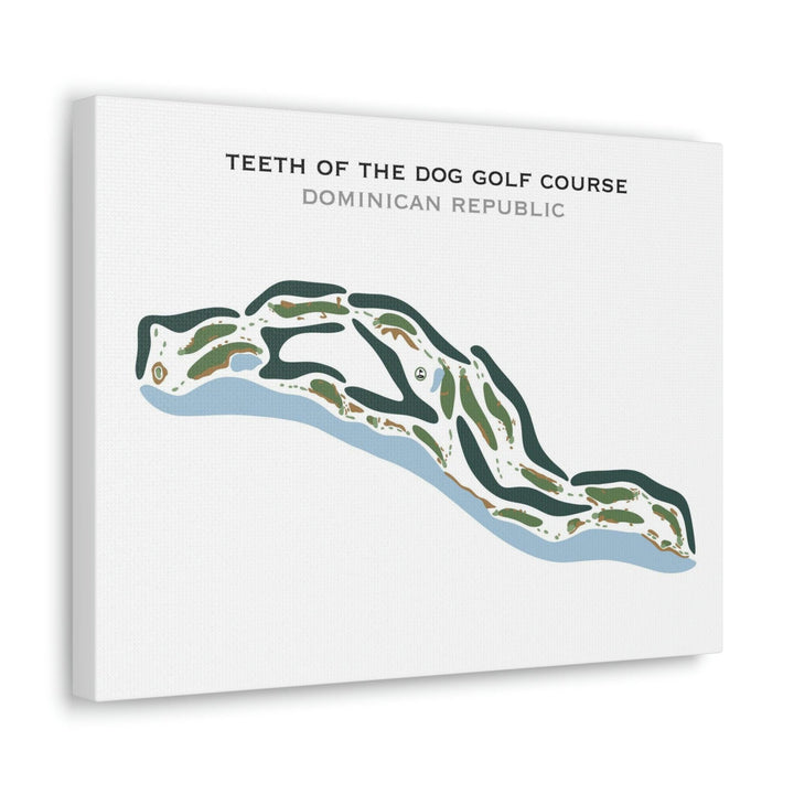 Teeth of the Dog Golf Course, Dominican Republic - Printed Golf Courses - Golf Course Prints