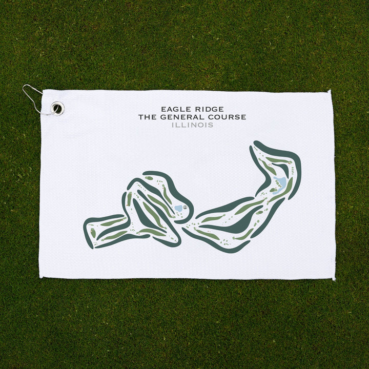 Eagle Ridge The General Golf Course, Illinois - Printed Golf Courses