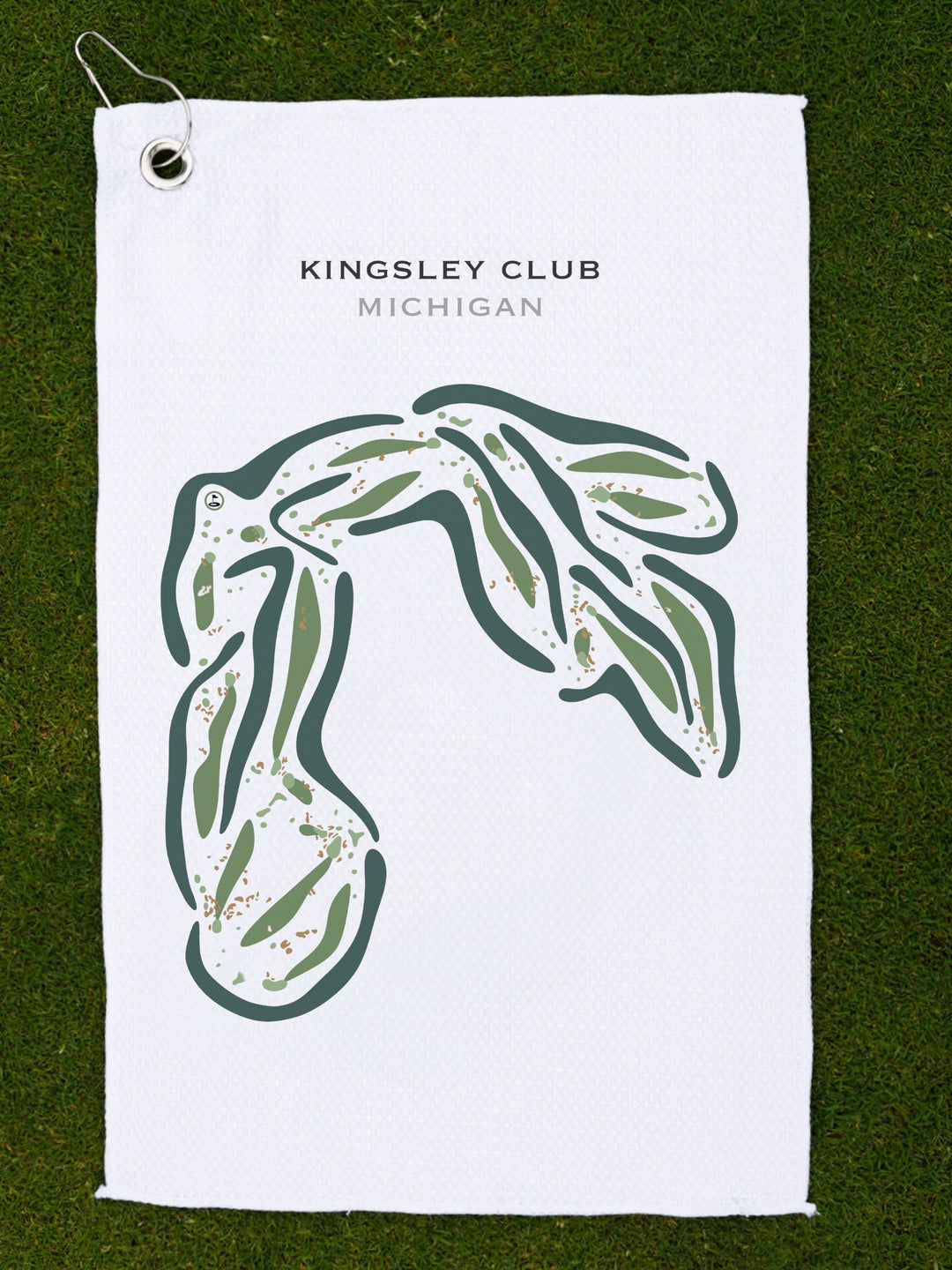 Kingsley Club, Michigan - Printed Golf Courses