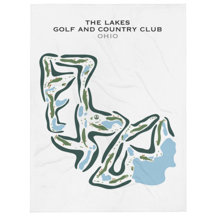 Lakes Golf & Country Club, Ohio - Printed Golf Courses