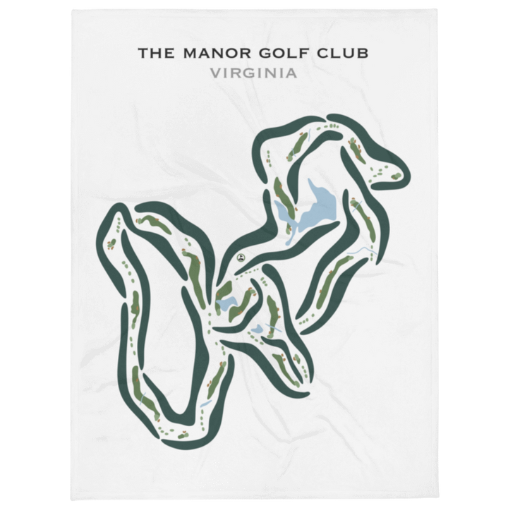 The Manor Golf Club, Virginia - Printed Golf Courses