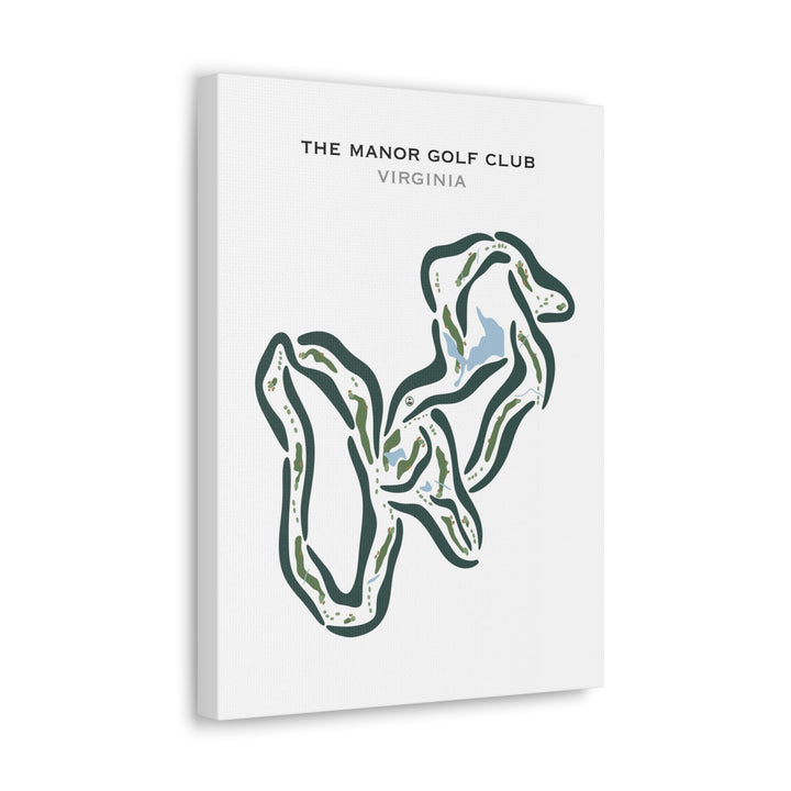 The Manor Golf Club, Virginia - Printed Golf Courses