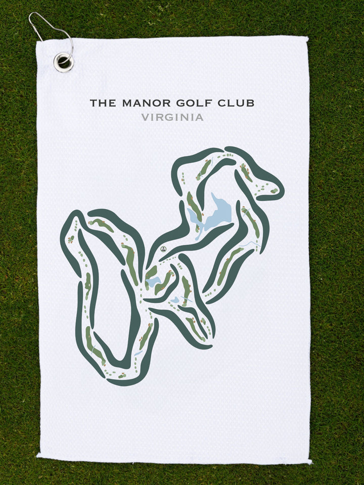 The Manor Golf Club, Virginia - Printed Golf Courses