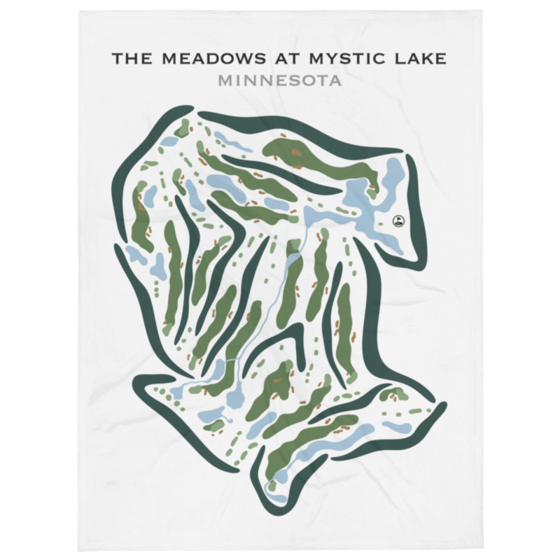 The Meadows at Mystic Lake, Minnesota - Printed Golf Courses