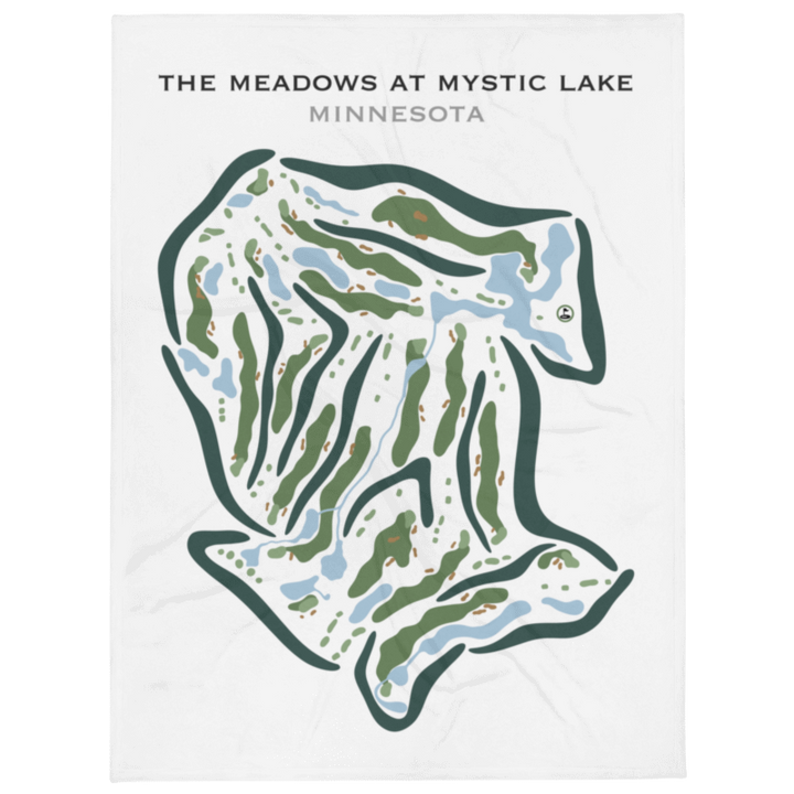 The Meadows at Mystic Lake, Minnesota - Printed Golf Courses